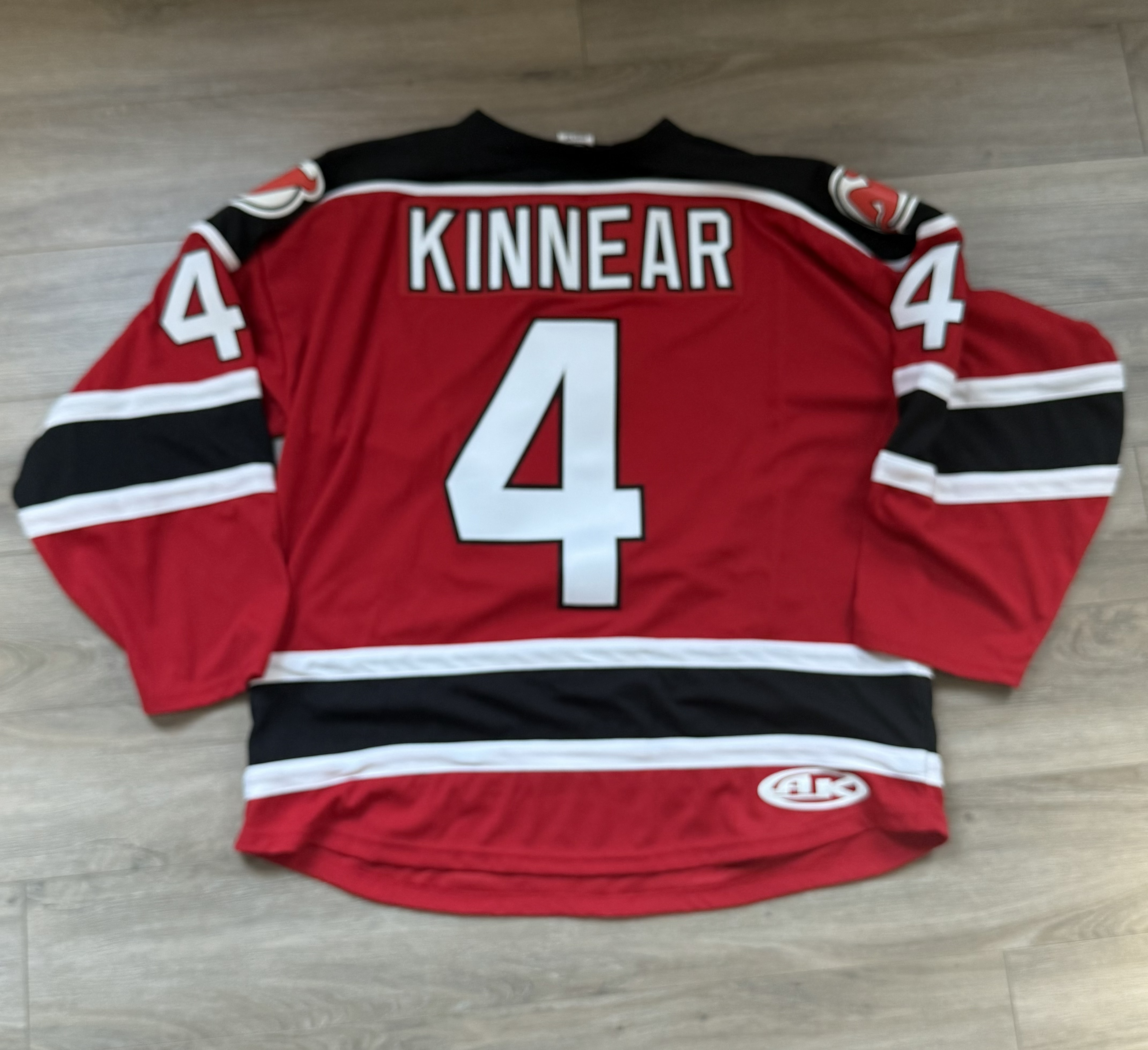 Geordie Kinnear – Carolina Hurricanes - Guaranteed Autographed NHL Alumni Jersey
