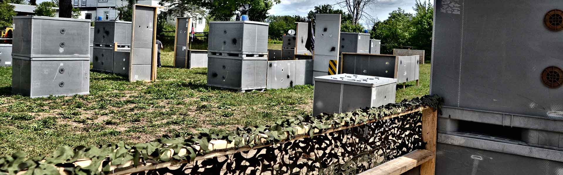 Laser tag field