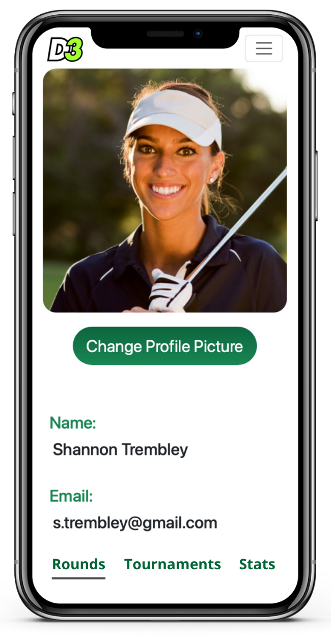 Golfer Page